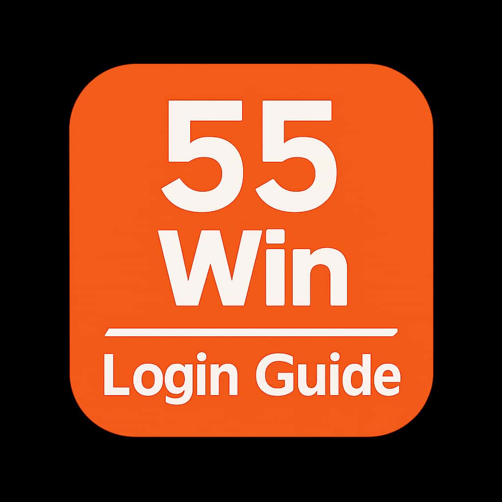 An icon representing the 55 Win Login Guide.