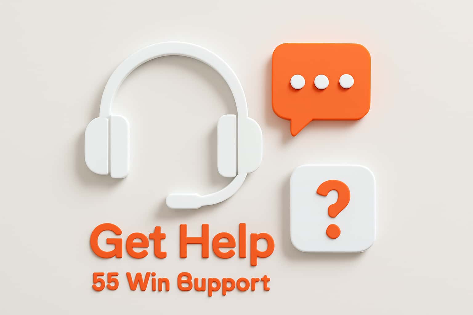 Get Help - 55 Win Support Interface